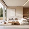 Elegante y minimalista: un espacio de diseño moderno.