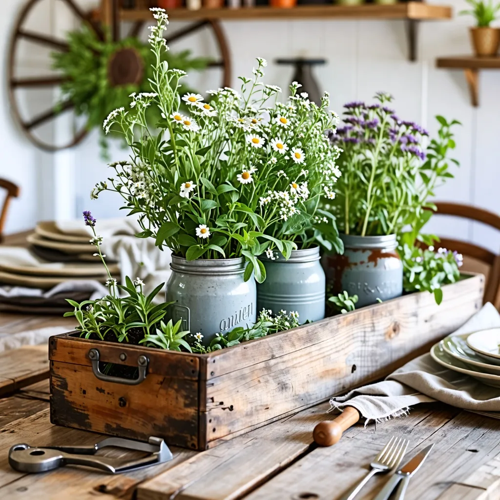 Naturaleza en la cocina: un rincón de frescura y armonía.