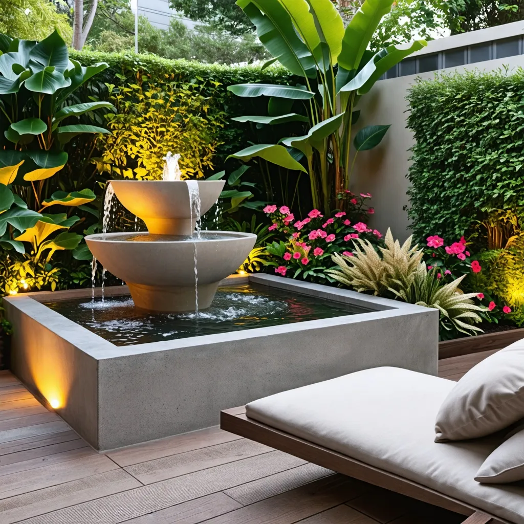 Oasis tropical en el corazón de la ciudad: un refugio de belleza y serenidad.